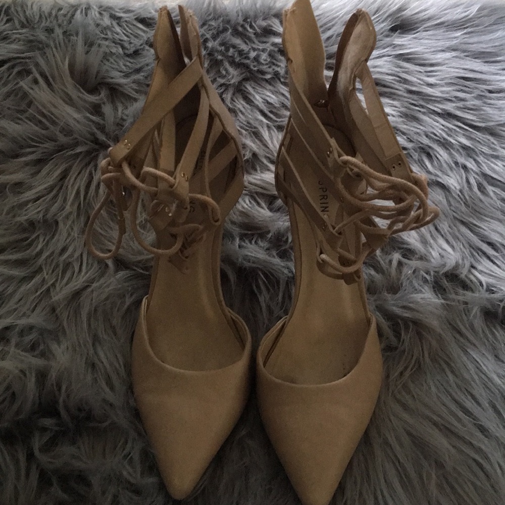 Nude heels